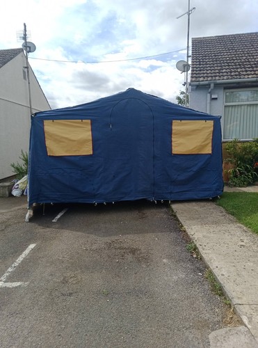 Conway trailer tent - tent, blue