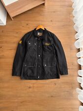 VTG Belstaff Genuine Gold Label Black Nylon Jacket
