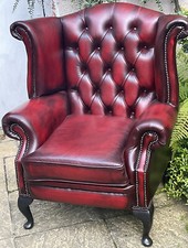 FINE ANTIQUE STYLE  LEATHER