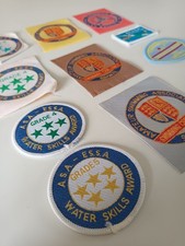 Vintage Swimming Badges Sew On
