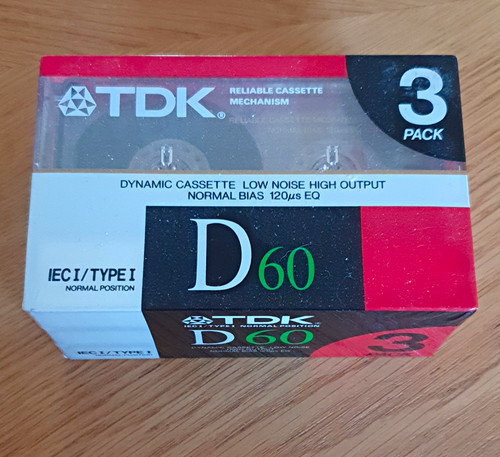 Tdk d60 recordable - tdk, audio
