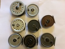7 x Vintage Fly Fishing trout / salmon Reels Job Lot Bundle  FREE POST