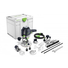Festool OF1400 Router 1/2 240v In Systainer Sys 4 T-Loc 576210 1/4 & 1/2 Collets