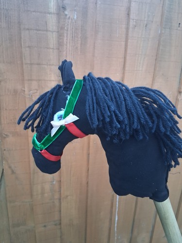 Handmade hobby horse black - handmade,