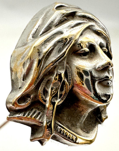 Antique hatpin sterling silver - antique,