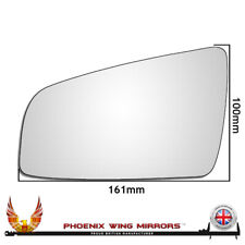 Left Hand Passenger Side Vauxhall Zafira B 2005-2009 Convex Wing Mirror Glass