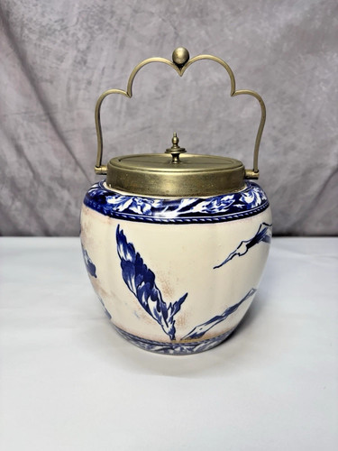 Doulton burslem cracker jar - cracker,