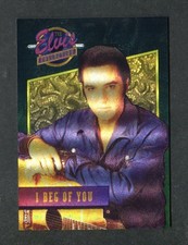 1992 River Group Elvis Presley Collection Dufex Foil Insert # 15 I Beg Of You