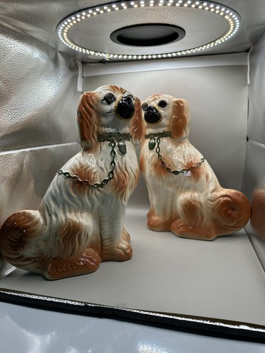 Antique pair staffordshire - antique,, of