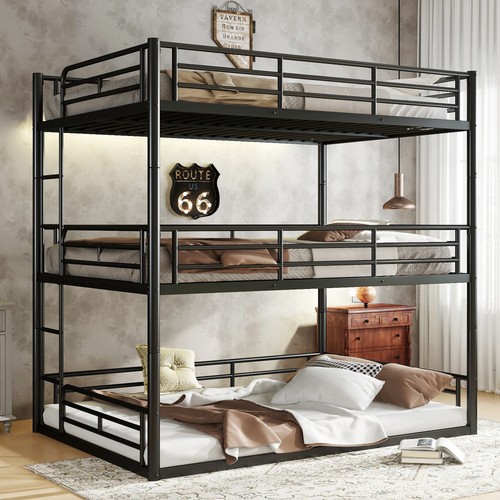 Metal triple bunk beds - triple,