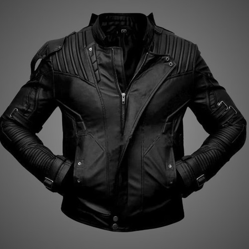 Men black brando real - men's,
