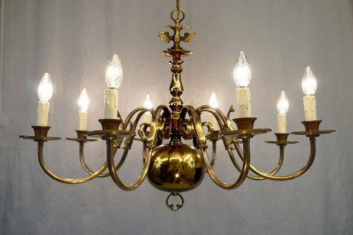 Antique light flemish - 8,