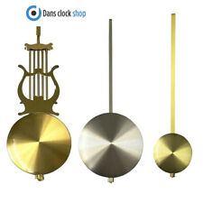 New Replacement Gold Imitation Traditional Clock Swinging Pendulum Rod Bob