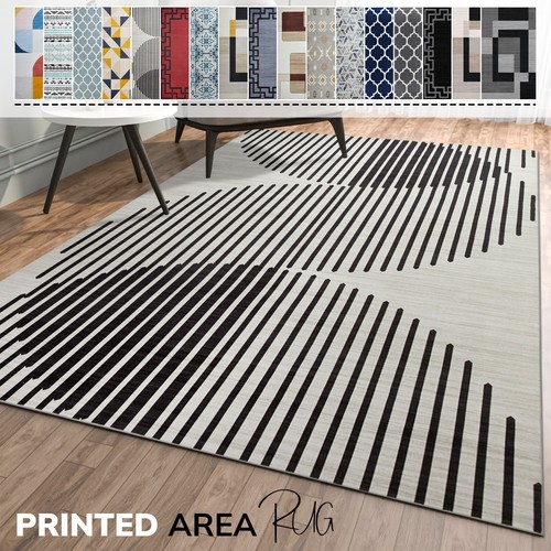 Large area rugs non - slip, long