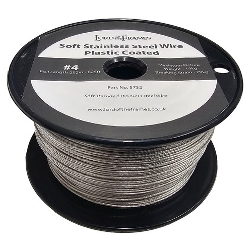 252m reel soft stainless - reel, of