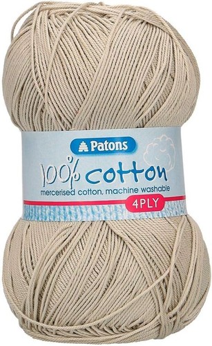 Patons 100 cotton - 4, ply