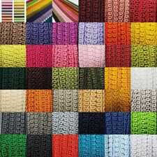 15mm Double Scroll Gimp Braid Trim Upholstery 39 Colour BUY 1 2 Or 4 Metres 611D