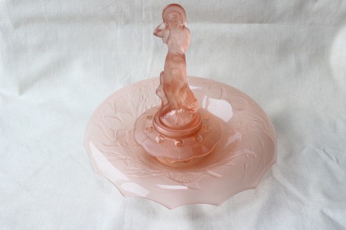 Art deco pink - art, glass