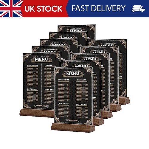 Acrylic sign holders - holders, (10
