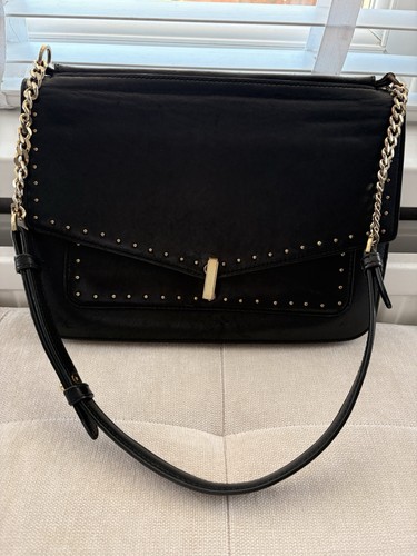 Reiss black leather - reiss,