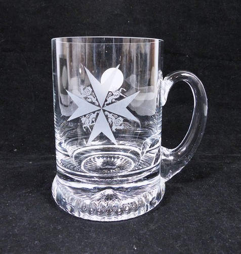 Large heavy tutbury - heavy, crystal