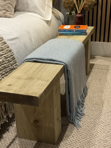 Solid wooden bench for bedroom - for,