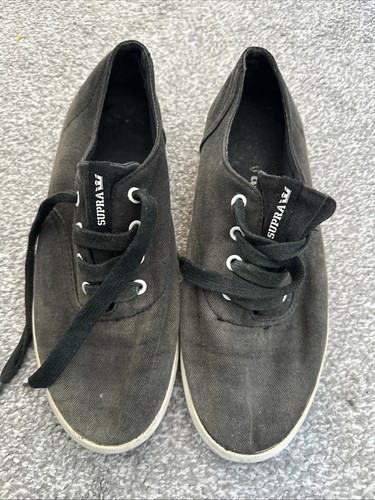 Supra canvas black - uk, used