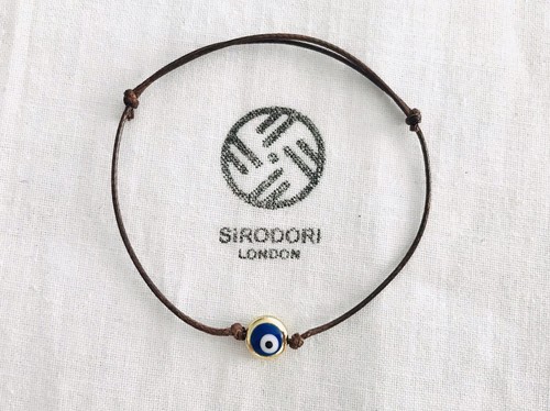 Handmade brown string - brown,