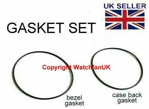 Bezel caseback gasket - +, set