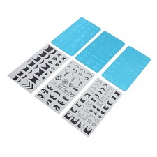 3 Set Nail Art Stamping Plates