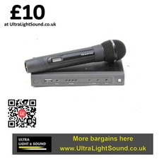 Trantec s4.4 s4.16 handheld wireless microphone system