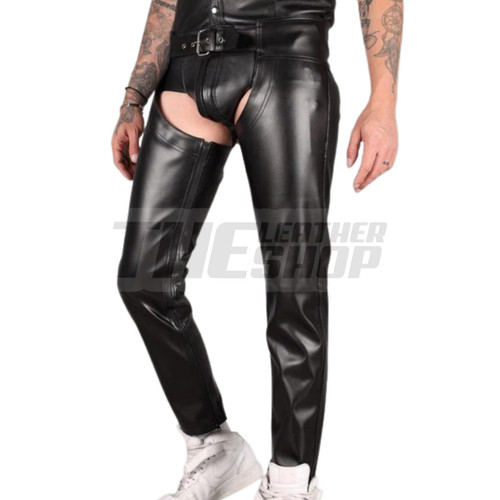 Genuine leather chaps - leather,