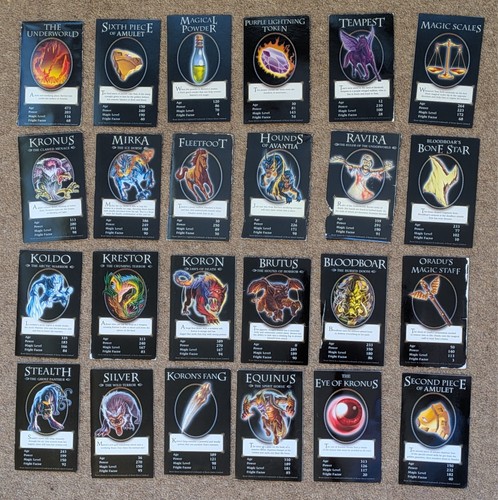 Beast quest collectors cards - cards, x