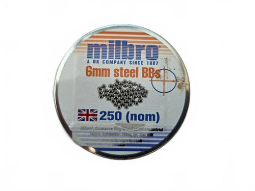 Milbro 6mm steel bbs - 6mm,