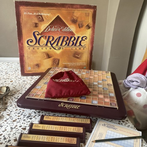 Scrabble deluxe edition - deluxe,