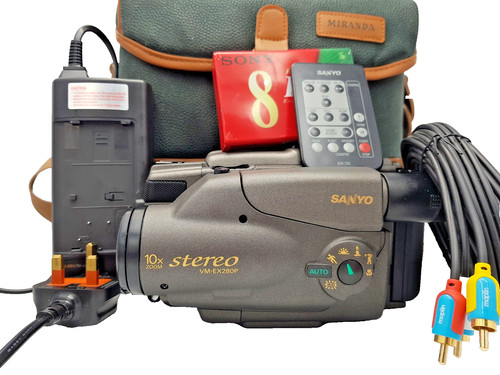 Sanyo ex280p 8mm video8 - sanyo, vm-ex280p