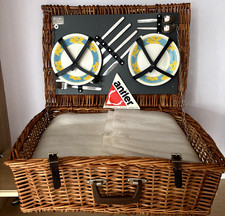 Vintage Antler Picnic Hamper