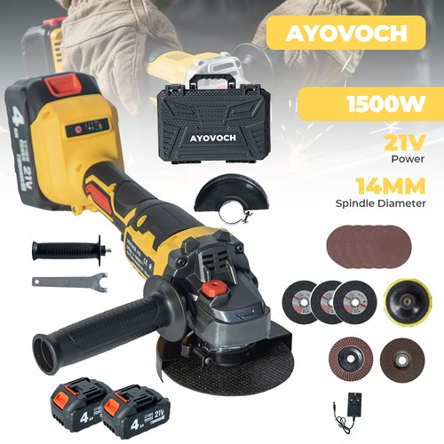 1500w 125mm cordless angle - 1500w,