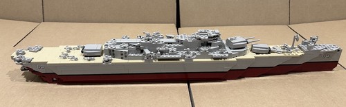 Large 68cm battleship uss - large,