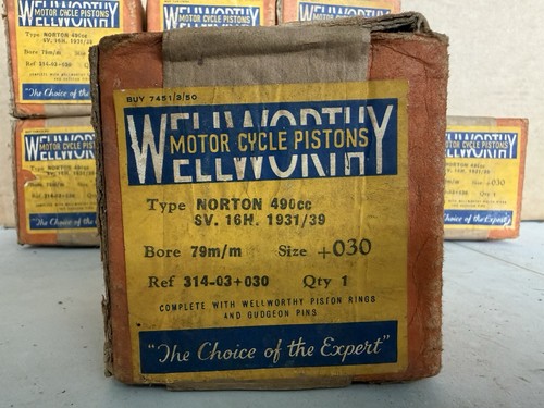 Norton 16h 500cc engine - 16h,