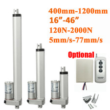 DC 12V Linear Actuator Motor 400mm-1200mm 200N~2000N Fast Speed Heavy Duty