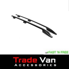 FORD TRANSIT CUSTOM SWB BLACK SPARTAN ROOF RAILS ROOF RACK 2012-23