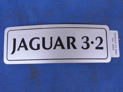 Jaguar cam cover - jaguar, badge