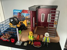 Playmobil 70443 City Action Construction Small Excavator, Construction Site