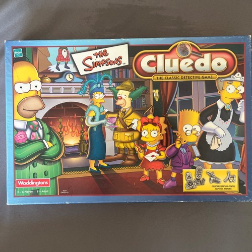 The simpsons cluedo board - simpsons,