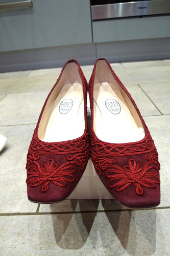 Emma hope bordeaux - kid, suede