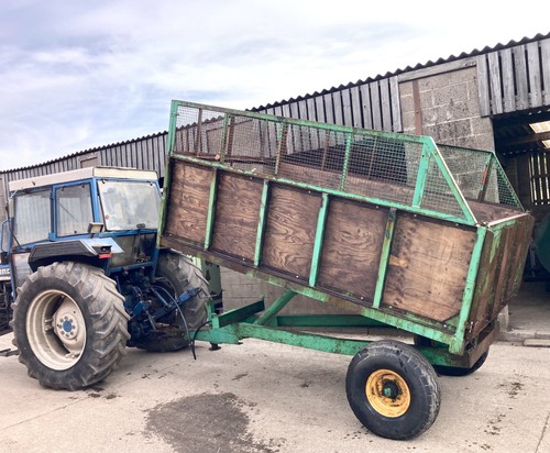Ton tipping trailer - ton,