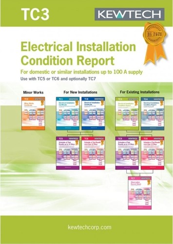Eicr certificate book - certificate, book-