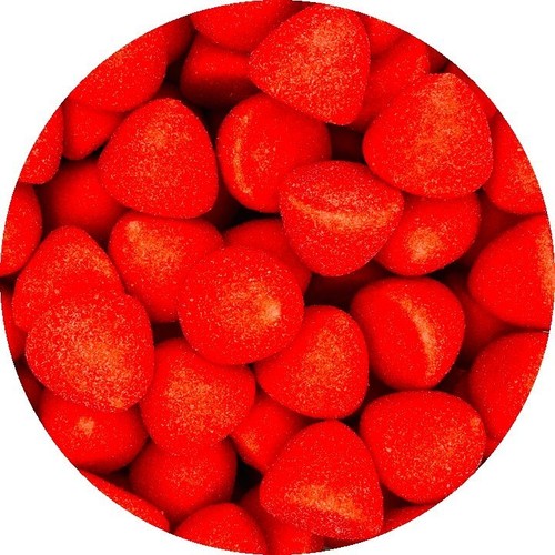 Paint ball marshmallows red - paint,