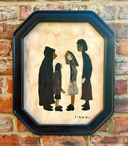 Original oil board - oil,